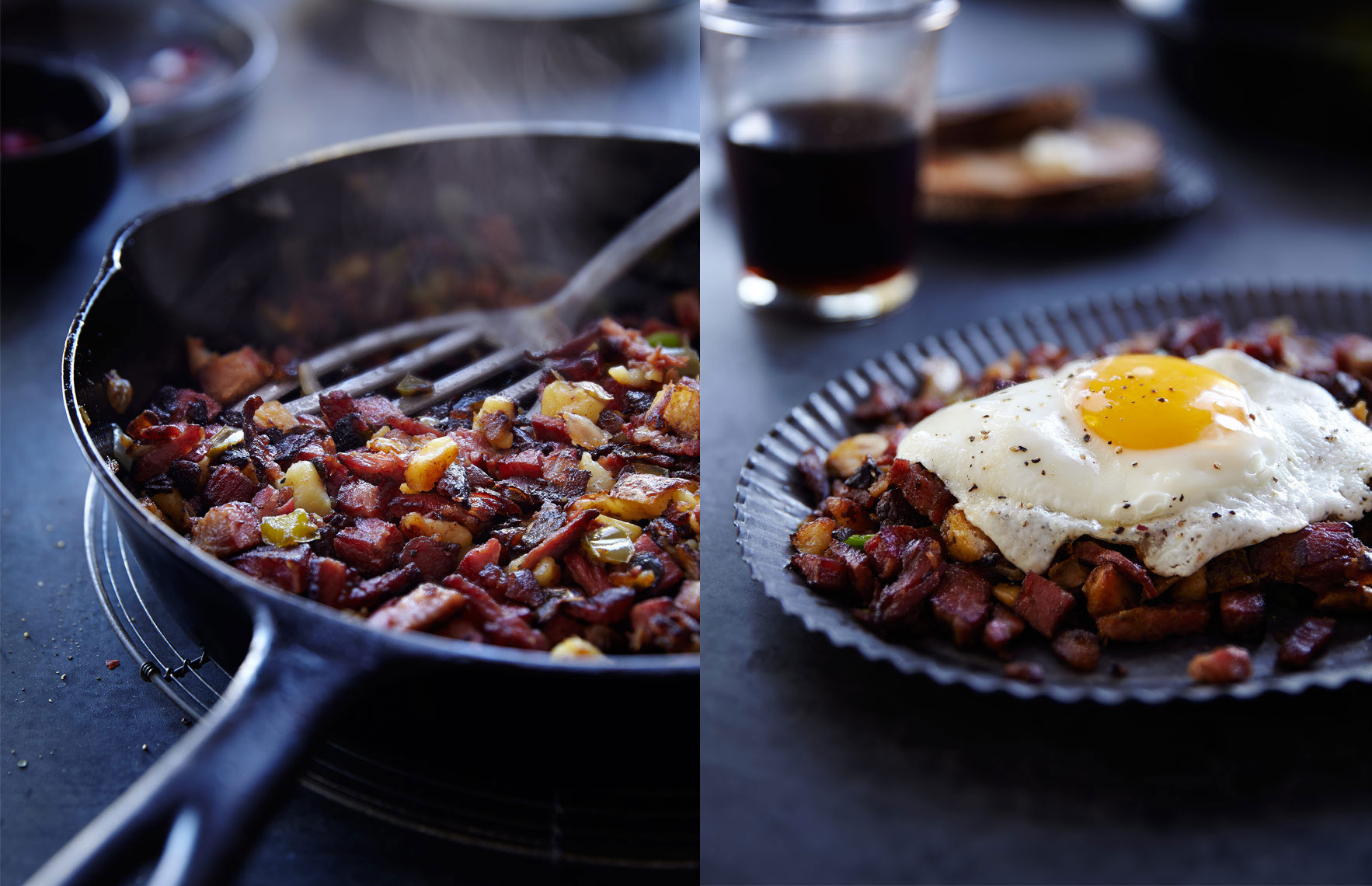 Corned Beef Hash and Eggs